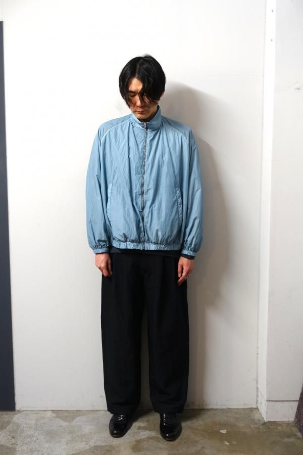 URU(ウル)/ZIP UP BLOUSON/SAX 通販 取り扱い-CONCRETE RIVER