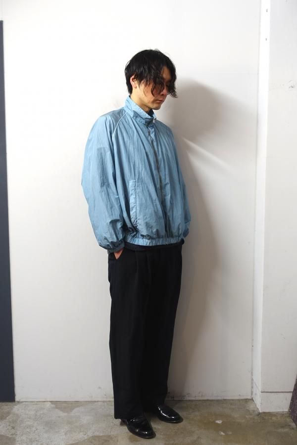 URU(ウル)/ZIP UP BLOUSON/SAX 通販 取り扱い-CONCRETE RIVER