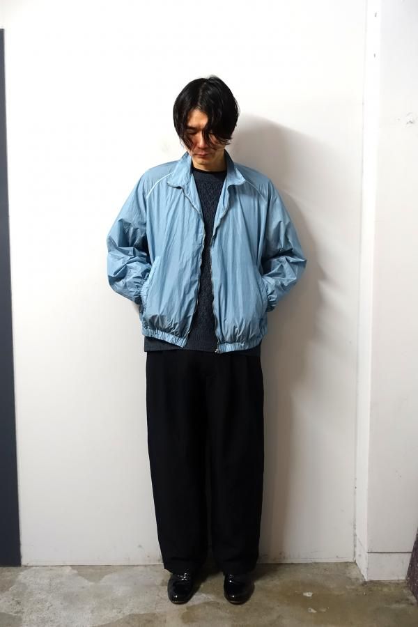 【2025A/W新作★送料無料】 URU(ウル)/ZIP UP BLOUSON/SAX 通販 取り扱い-CONCRETE RIVER トップス