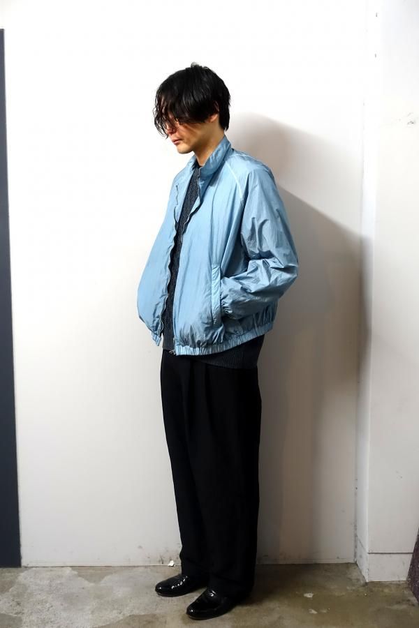 URU(ウル)/ZIP UP BLOUSON/SAX 通販 取り扱い-CONCRETE RIVER