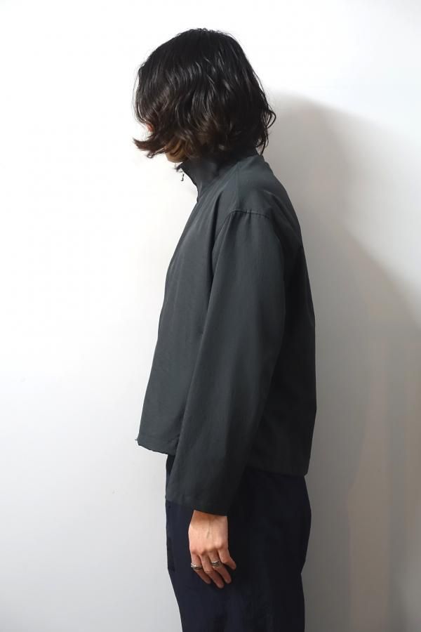 URU(ウル)/ZIP UP BLOUSON/CHARCOAL 通販 取り扱い-CONCRETE RIVER