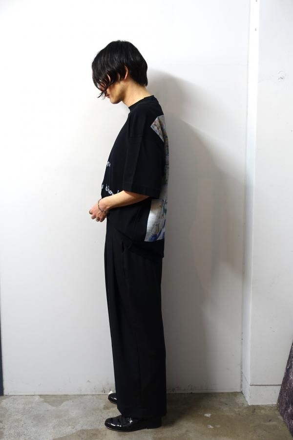 POLA - にこ SHINYAKOZUKA [ HIS POLO JUMPER ] BLACK | ロイド・エフ