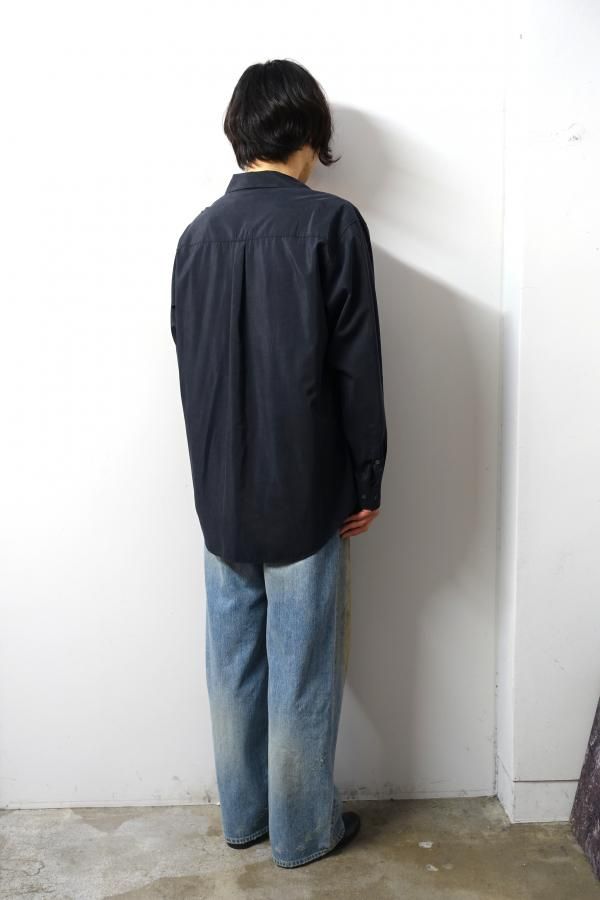 stein シュタイン OVERSIZED NYLON SHIRT ブルゾン steinのWIND SHIRTSを着てみました – session