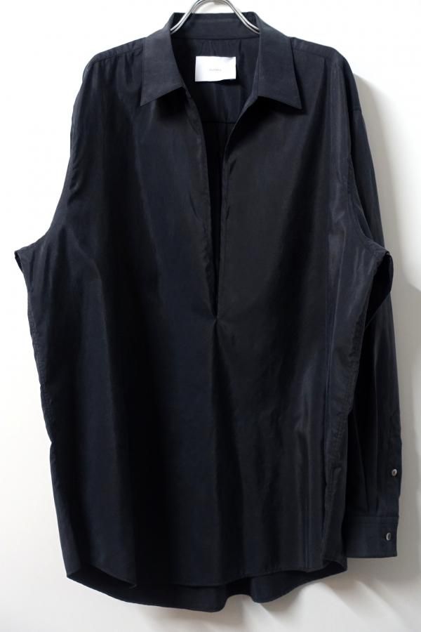 【新品】stein OVERSIZED NYLON MILITARY SHIRT ssstein / シュタイン】SILK NYLON OVERSIZED DOWN PAT SHIRT