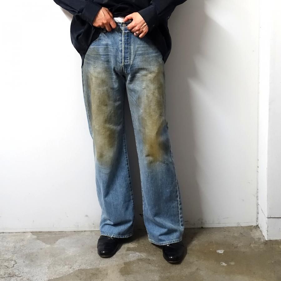 <img class='new_mark_img1' src='https://img.shop-pro.jp/img/new/icons13.gif' style='border:none;display:inline;margin:0px;padding:0px;width:auto;' />ssstein(奿)/FLARE DENIM JEANS/INDIGO