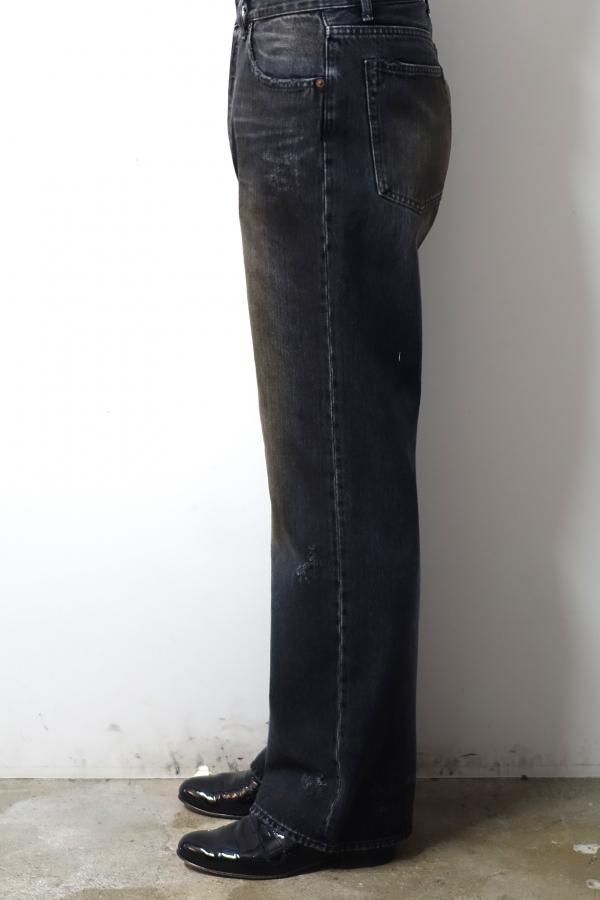 ssstein(シュタイン)/FLARE DENIM JEANS/BLACK 通販 取り扱い