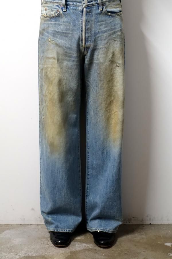 ssstein(シュタイン)/LOOSE DENIM JEANS/INDIGO 通販 取り扱い