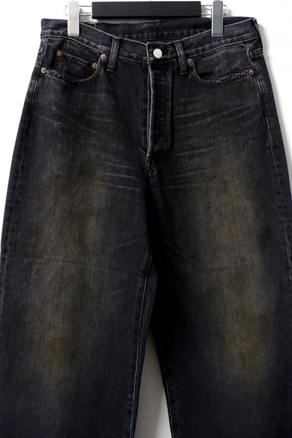 ssstein(シュタイン)/LOOSE DENIM JEANS/BLACK 通販 取り扱い-CONCRETE