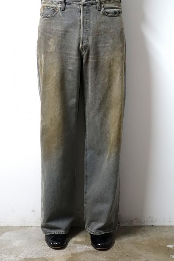 ssstein(シュタイン)/LOOSE DENIM JEANS/GREY 通販 取り扱い-CONCRETE