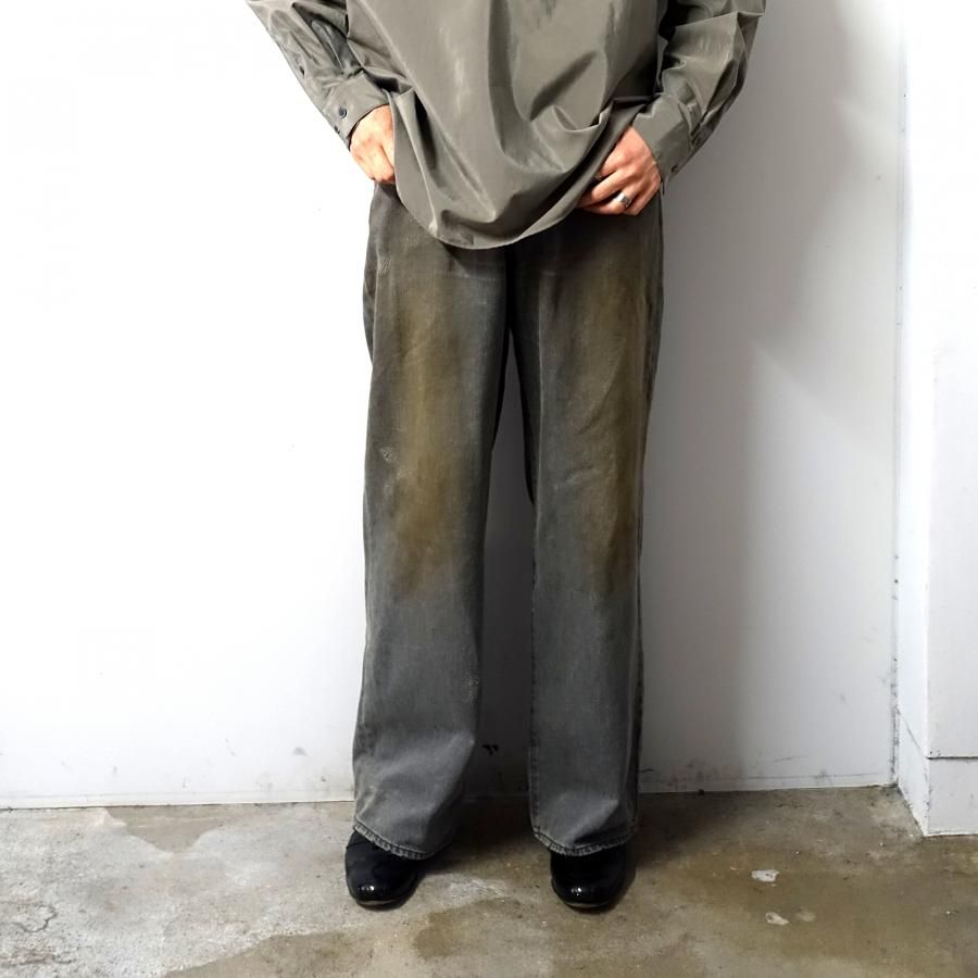 <img class='new_mark_img1' src='https://img.shop-pro.jp/img/new/icons13.gif' style='border:none;display:inline;margin:0px;padding:0px;width:auto;' />ssstein(奿)/LOOSE DENIM JEANS/GREY