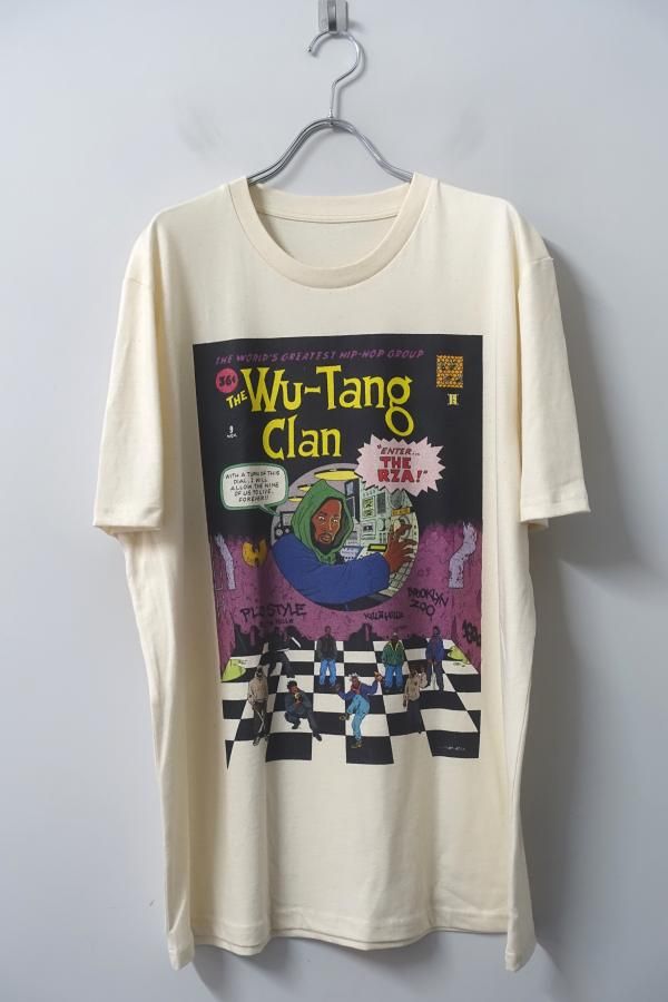 <img class='new_mark_img1' src='https://img.shop-pro.jp/img/new/icons13.gif' style='border:none;display:inline;margin:0px;padding:0px;width:auto;' />cheeba cheeba records/Wu-Tang T-shirts designed by ill-strips/NATURAL