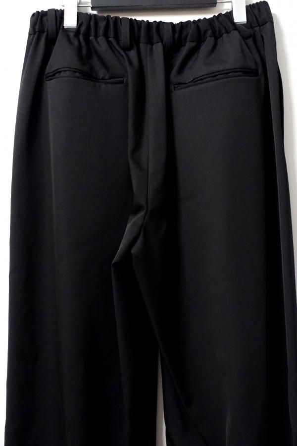 ○ssstein（シュタイン）EASYWIDETROUSERS ★M★black ssstein(シュタイン)/EASY WIDE TROUSERS/BLACK 通販 取り扱い