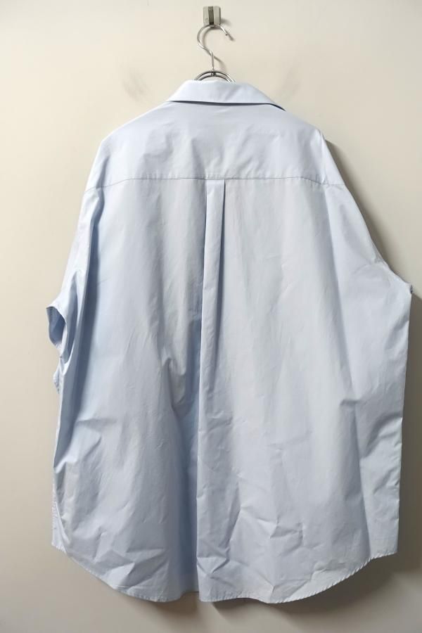 ssstein シュタイン　スキッパーシャツ ssstein | シュタイン OVERSIZED SKIPPER SHIRT(OFF GREY