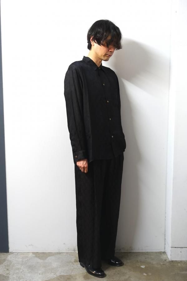 URU(ウル)/1 TUCK PANTS/BROWN 通販 取り扱い-CONCRETE RIVER