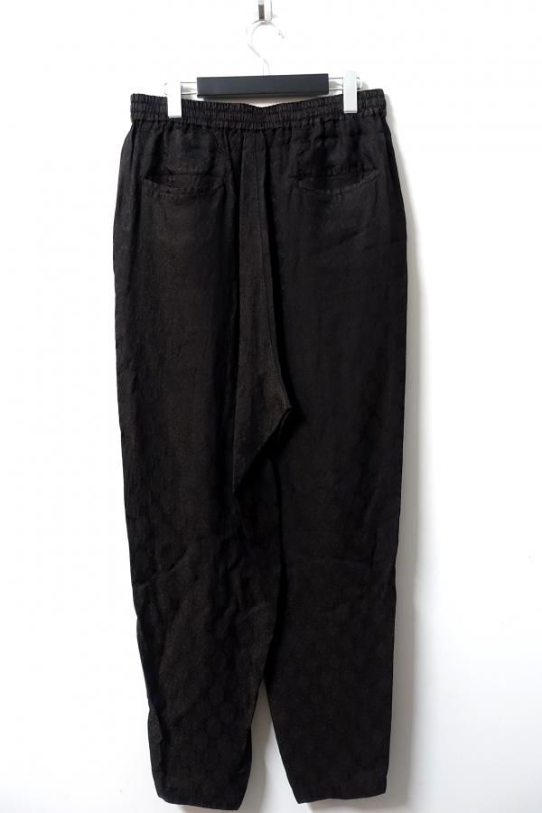 URU(ウル)/1 TUCK PANTS/BROWN 通販 取り扱い-CONCRETE RIVER