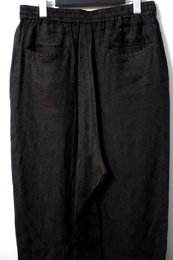 URU(ウル)/1 TUCK PANTS/BROWN 通販 取り扱い-CONCRETE RIVER