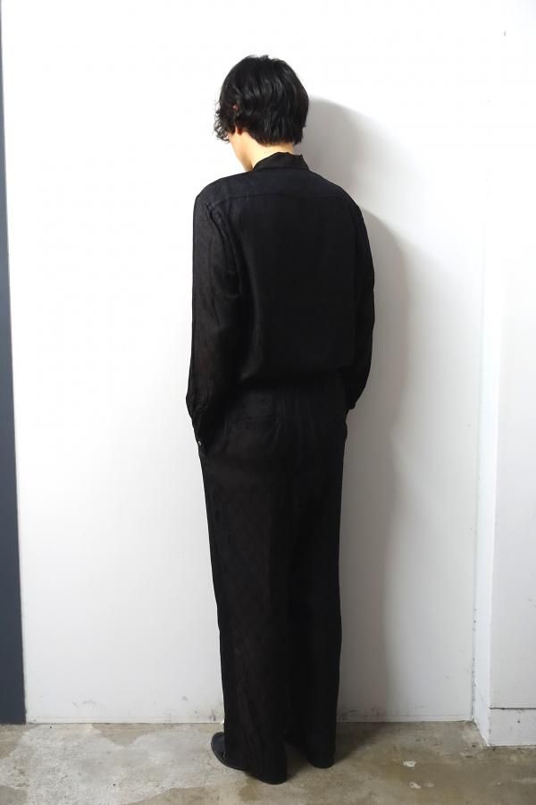 URU(ウル)/ REGULAR COLLAR L/S SHIRTS/BROWN 通販 取り扱い