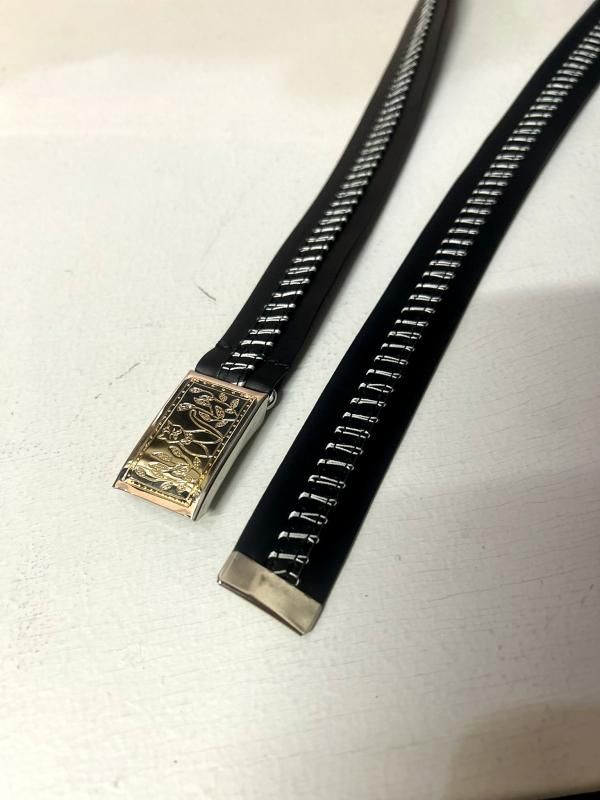 SHINYAKOZUKA(シンヤコヅカ)/PICTURESQUE OJISAN BELT(ISSUE#7)/BLACK