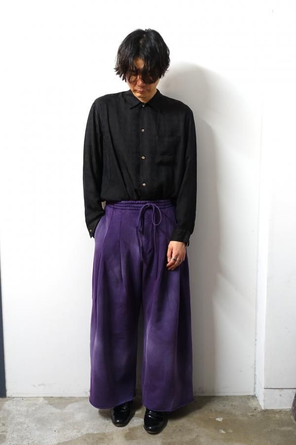 すこやか SHINYAKOZUKA(シンヤコズカ)/WASHED ORDINARY HOME BAGGY/AUBERGINE