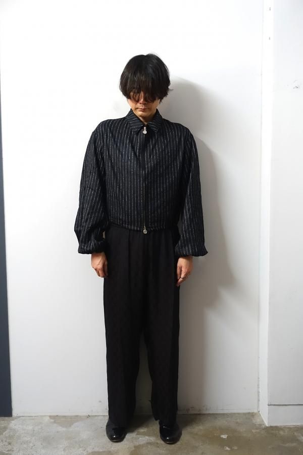 ジャケット・アウター SHINYAKOZUKA KAPPOGI SLEEVES 別注 KAPPOGI SLEEVES ZIP BLOUSON(S BLACK): SHINYAKOZUKA