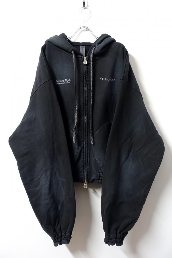 SHINYAKOZUKA(シンヤコヅカ)/WASHED ORDINARY OLD STYLE ZIP