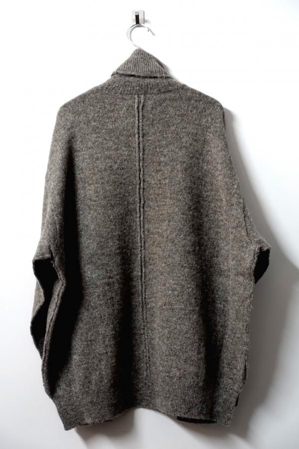 ssstein(シュタイン)/WOOL/ALPACA KNIT LOOSE TURTLE NECK PO