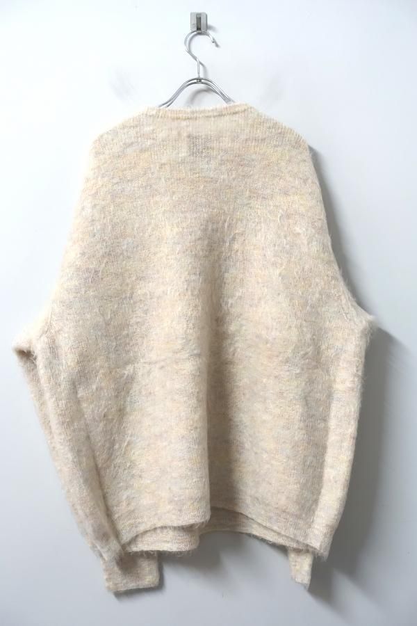 ssstein(シュタイン)/KID MOHAIR KNIT CREW NECK LS/MIX WHITE 通販