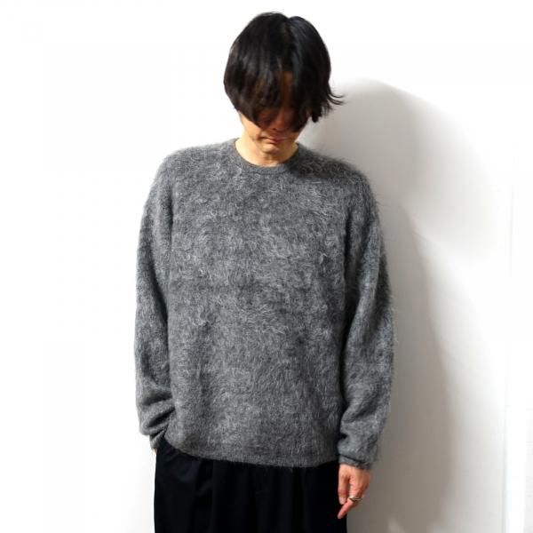 stein ニット stein(シュタイン)/BI COLOR RIB SUPER KID MOHAIR LS/Dark