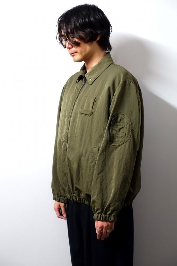 【試着のみ‼️】2022SS stein シュタイン　ナイロンジャケット ssstein(シュタイン)/BIO WASHED NYLON OVERSIZED FIGHT JACKET