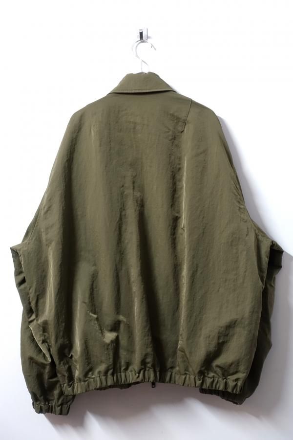 ssstein(シュタイン)/BIO WASHED NYLON OVERSIZED FIGHT JACKET
