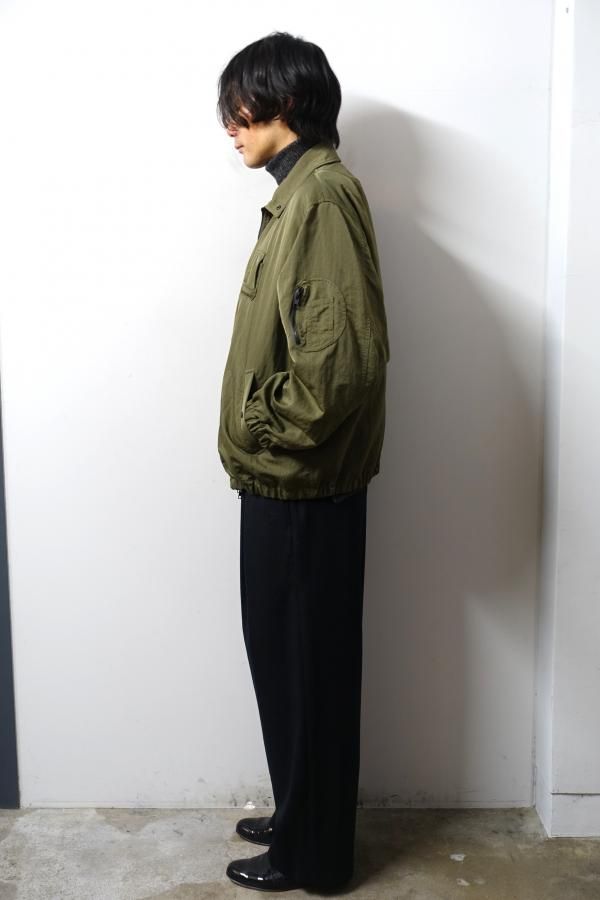 ssstein(シュタイン)/BIO WASHED NYLON OVERSIZED FIGHT JACKET