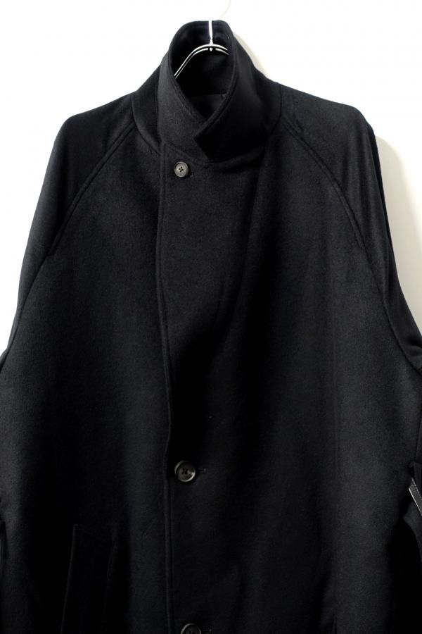 冬の坂道・・・・　ＬＡＭＢＥＲＴ ssstein(シュタイン)/OVERSIZED PEAK LAPEL COAT/BLACK 通販