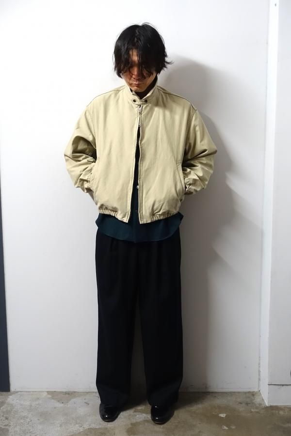 URU TOKYO キュプラ ベスト ウル セットアップ パンツ カーキ URU TOKYO キュプラ ベスト ウル セットアップ パンツ カーキ