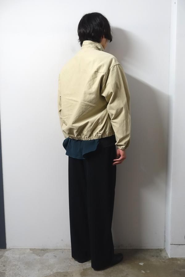 URU(ウル)/ZIP UP BLOUSON/F.BEIGE 通販 取り扱い-CONCRETE RIVER