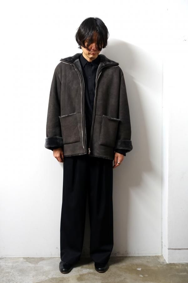ジャケット・アウター 90's Vintage Mouton Fur Jacket sullen USED】90'S GRIFFIN Laundry MOUTON BOMBER JACKET