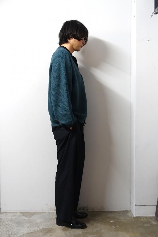 URU(ウル)/1 TUCK PANTS/D.NAVY 通販 取り扱い-CONCRETE RIVER