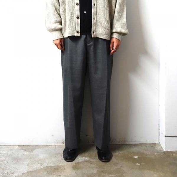 【即発送】URU 1TUCK PANTS /WOOL SERGE URU TOKYO 通販人気パンツTOP3！ | COLLECT STORE BLOG