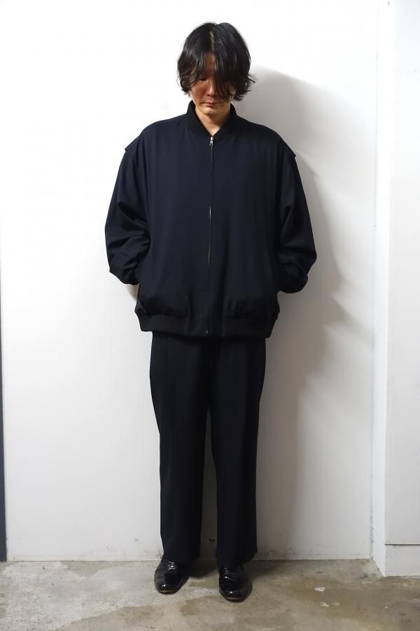 URU(ウル)/ZIP UP OVER BLOUSON/D.NAVY 通販 取り扱い-CONCRETE RIVER