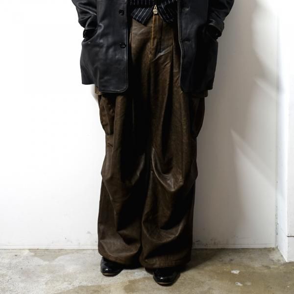 パンツ SHINYAKOZUKA Deliveryman SHINYAKOZUKA(シンヤコヅカ)/MOONED DELIVERY MAN/VINTAGE BLACK 通販