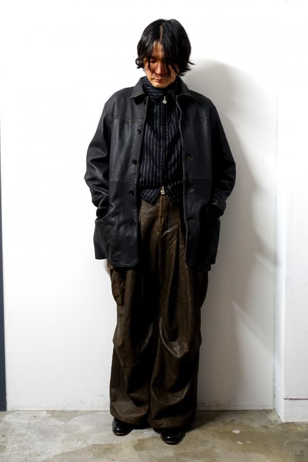 SHINYAKOZUKA(シンヤコヅカ)/MOONED DELIVERY MAN/VINTAGE BLACK 通販