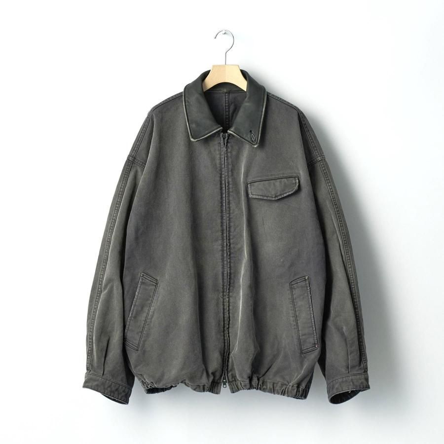<img class='new_mark_img1' src='https://img.shop-pro.jp/img/new/icons13.gif' style='border:none;display:inline;margin:0px;padding:0px;width:auto;' />ssstein(奿)/SULFUR DYED WHIP CORD VINTAGE ZIP JACKET/BLACK