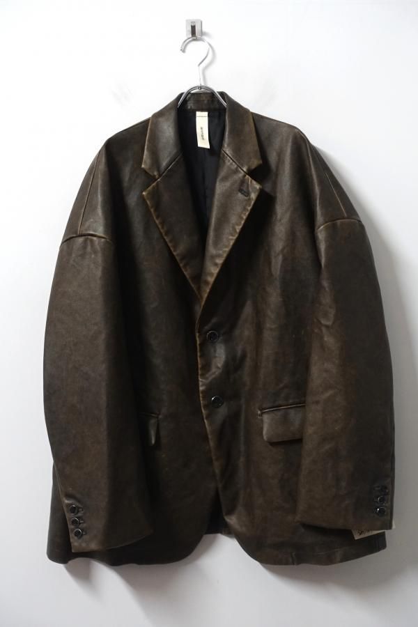 SHINYAKOZUKA(シンヤコヅカ)/HIS JACKET/VINTAGE BLACK 通販 取り扱い