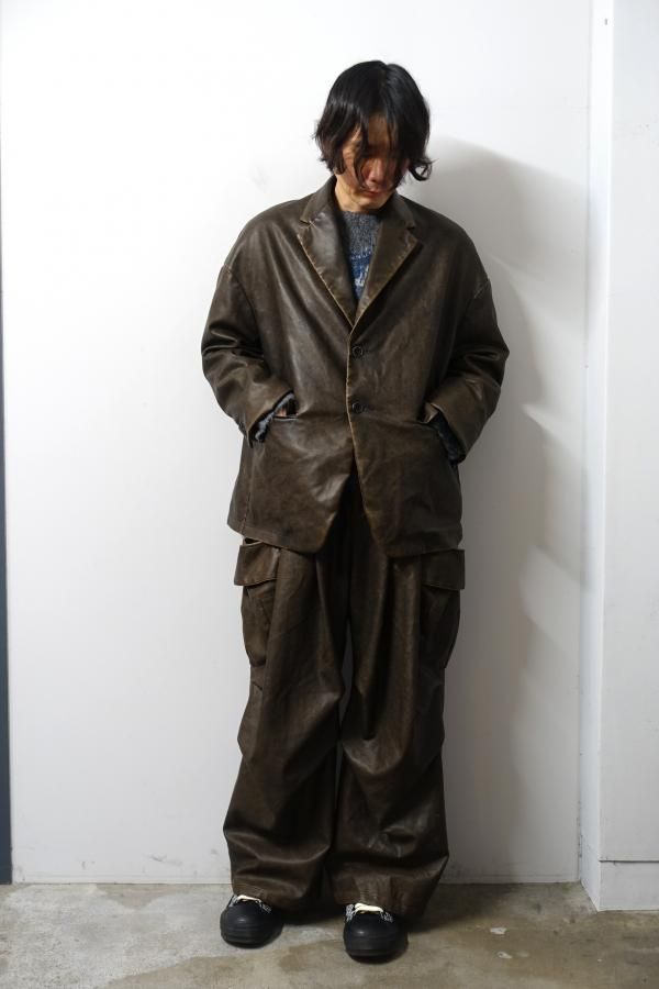 SHINYAKOZUKA(シンヤコヅカ)/HIS JACKET/VINTAGE BLACK 通販 取り扱い