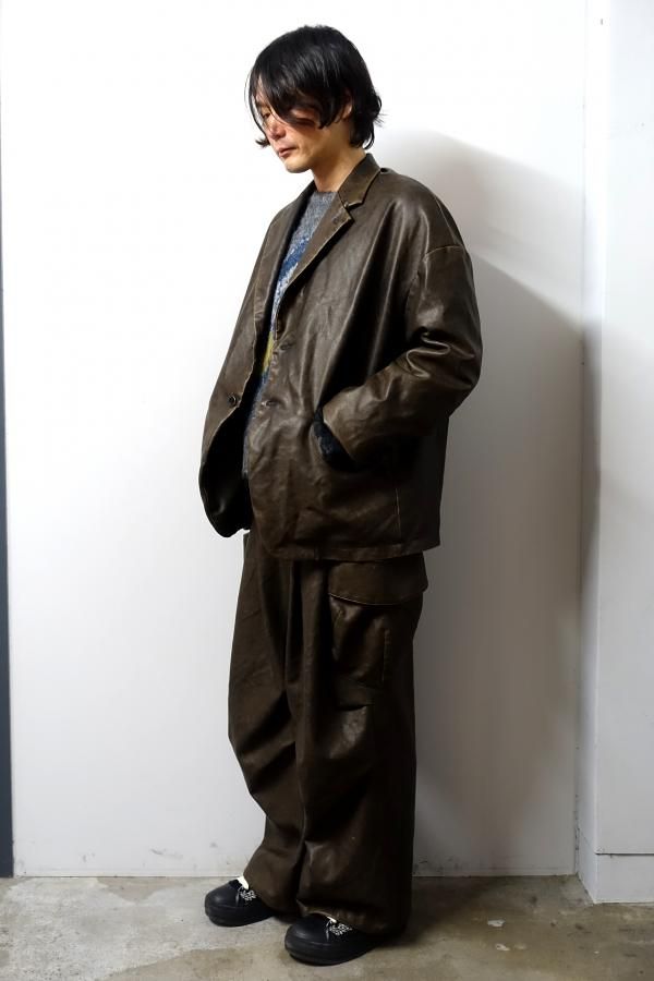 ⭐︎完売品⭐︎SHINYAKOZUKAシンヤコズカリバーシブル ブルゾン SHINYAKOZUKA(シンヤコヅカ)/HIS JACKET/VINTAGE BLACK 通販 取り扱い