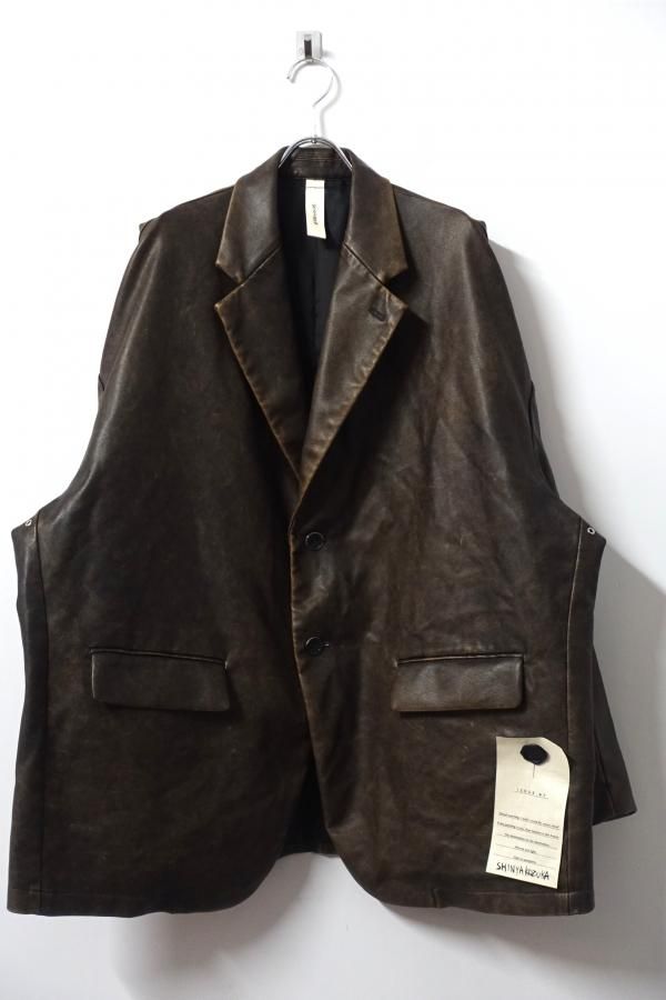 SHINYAKOZUKA(シンヤコヅカ)/HIS JACKET/VINTAGE BLACK 通販 取り扱い