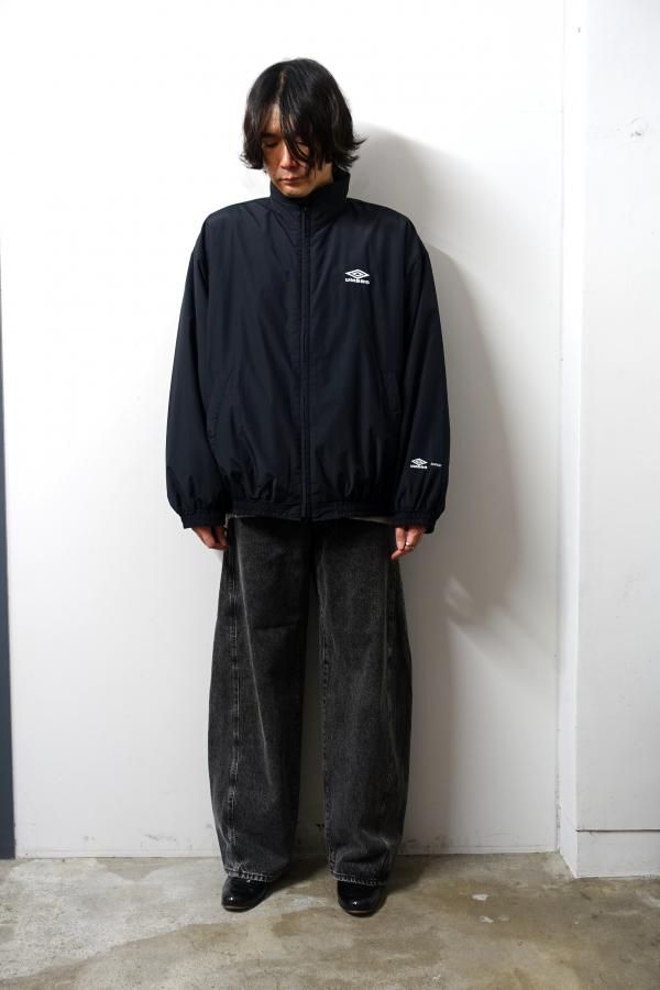 ssstein(シュタイン)× UMBRO/CO/NY POPLIN PADDED JACKET/BLACK 通販