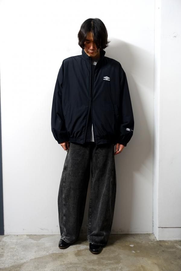 値下げ交渉可ssstein unbro 25aw パデッドジャケット ssstein(シュタイン)× UMBRO/CO/NY POPLIN PADDED JACKET/BLACK 通販