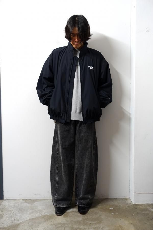 ssstein(シュタイン)× UMBRO/CO/NY POPLIN PADDED JACKET/BLACK 通販