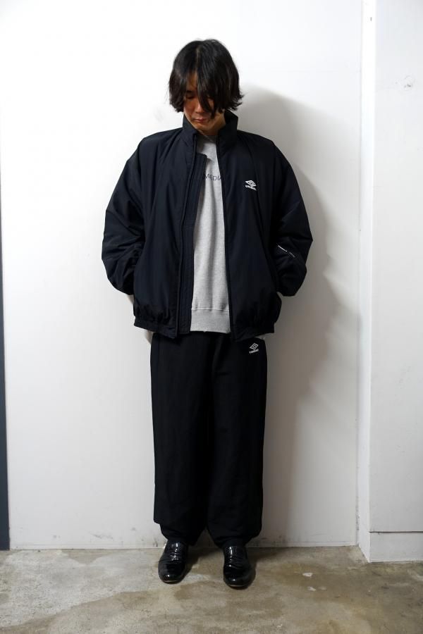ssstein(シュタイン)× UMBRO/CO/NY POPLIN PADDED JACKET/BLACK 通販