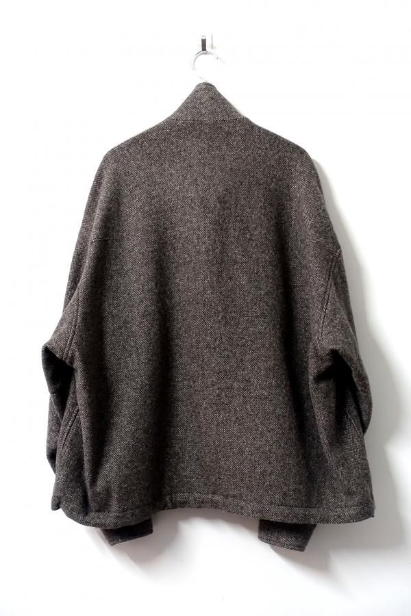 URU(ウル)/ZIP UP BLOUSON/BROWN 通販 取り扱い-CONCRETE RIVER